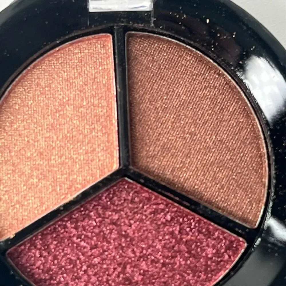 Model Co Metallic Eyeshadow Trio Palette Mykonos Warm Neutrals 3g .1oz New NIB